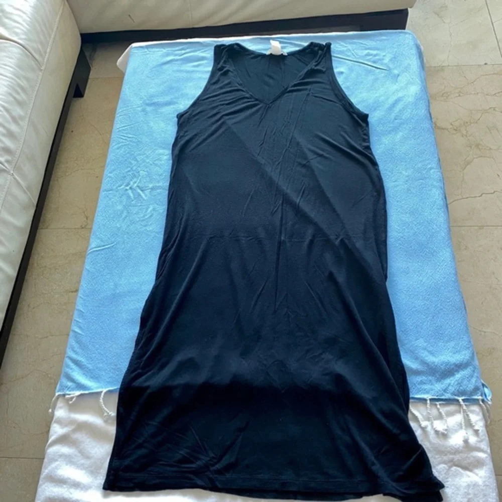 Dress H&M blue V neck M sleeveless
